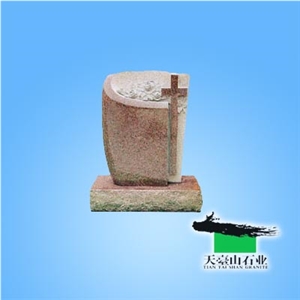 China Pink Granite Monument