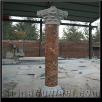 Red Granite Column