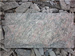 Red Quartzite Mushroom Stone, Wall Stone, Rose Quartzite Mushroom Stone