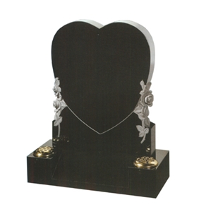 Heart Granite Tombstone Design