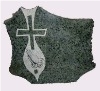 Hebei Green Granite Tombstone, Ever Green Granite Tombstone