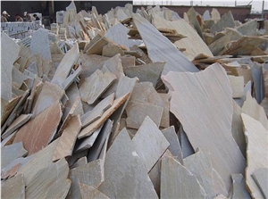 Meshed Flagstone, Beige Slate Flagstone