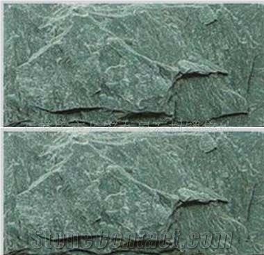 Natural Split Face Mushroom Stone, Grey Granite Mushroom Stone