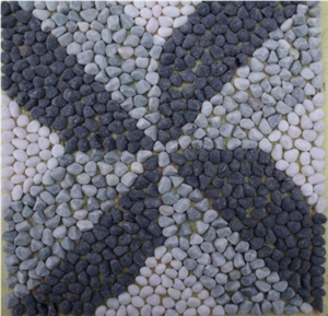 Pebble Stone Mosaic, Pink Marble Mosaic