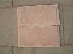 Pink Quartzite Mushroom Stone,Wall Stone
