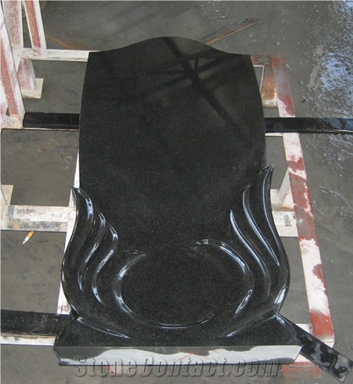 Red Granite Tombstone