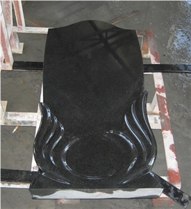 Red Granite Tombstone