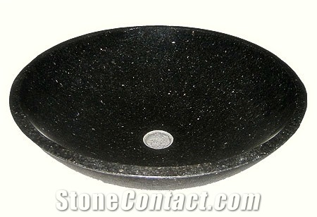 Black Galaxy Granite Sinks