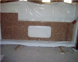 G682 Granite Vanity Top, G682 Yellow Granite Vanity Top