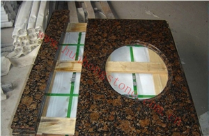 Giallo Fiorito Granite Countertop, Giallo Fiorito Brown Granite Countertop