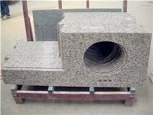 Granite Kitchen Worktop Tabletop Countertop, Pink Granite Kitchen Worktops
