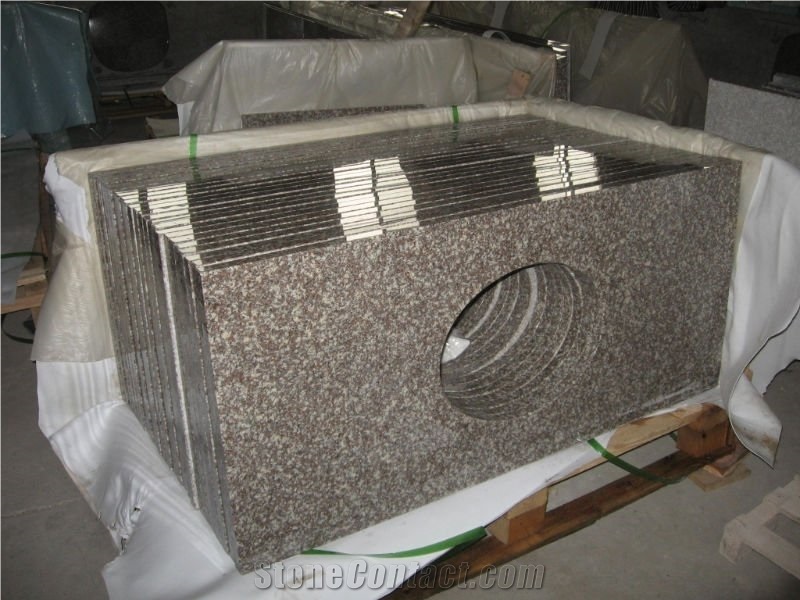 Red Granite Vanity Top