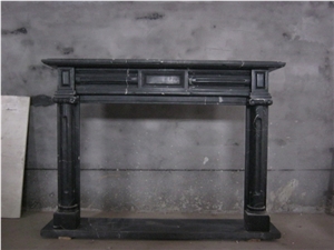 Black Marble Fireplace Black Marble Fireplace
