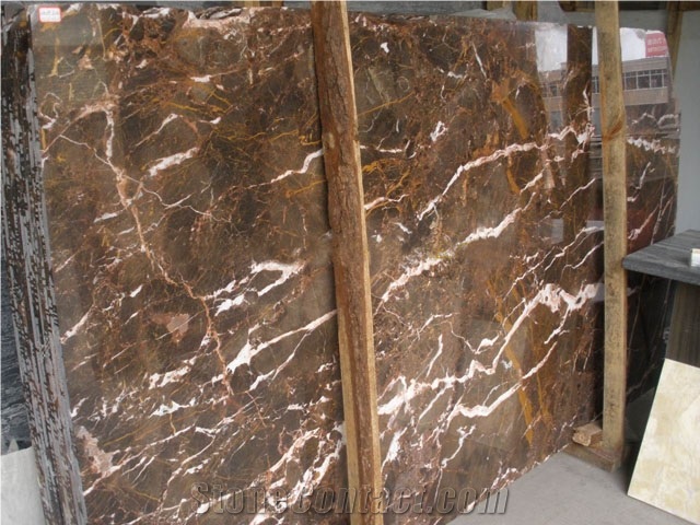 Brown Violet Marble Slabs