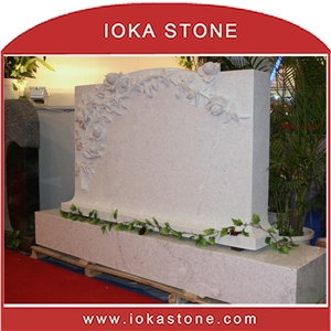 Pearl White Monument, White Granite Pearl White Monument, White Granite