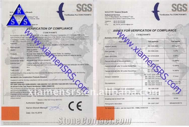 China G602 Grey Granite Stone Tile