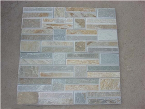 Slate Chamfered Edge Wall Panel Cladding