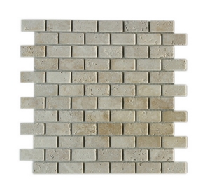 Mosaic 51-12, M 51-12 White Travertine Mosaic 51-12, M 51-12 White Travertine