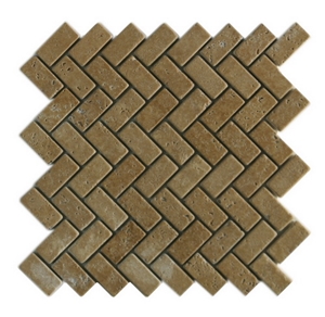 Mosaic 52-20, M 52-20 Brown Travertine