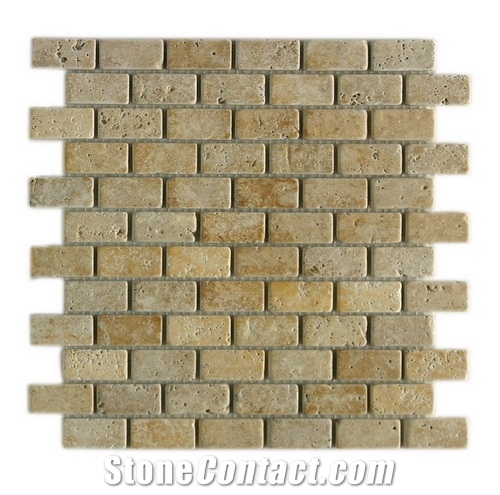 Mosaic 53-12, M5312 Beige Travertine