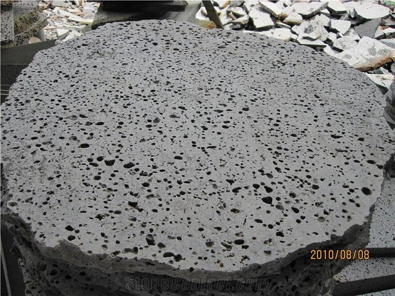 Basalt Flagstone Paving, Grey Basalt Cobble, Pavers