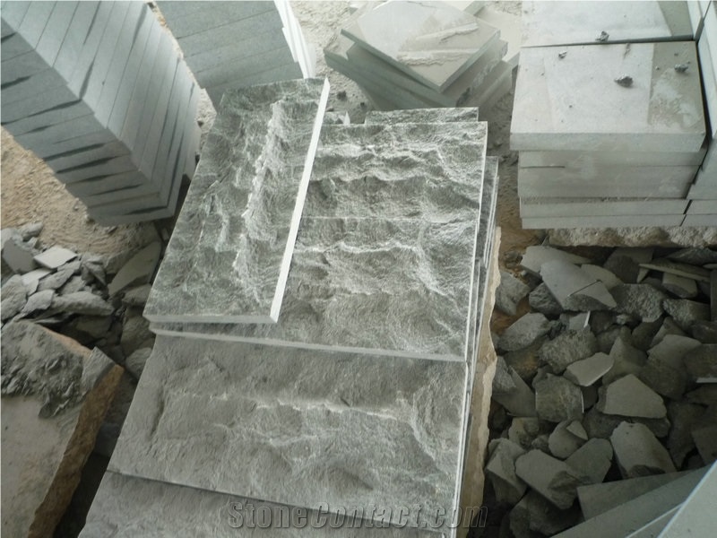 G612 Granite Mushroom Stone, G612 Green Granite Mushroom Stone