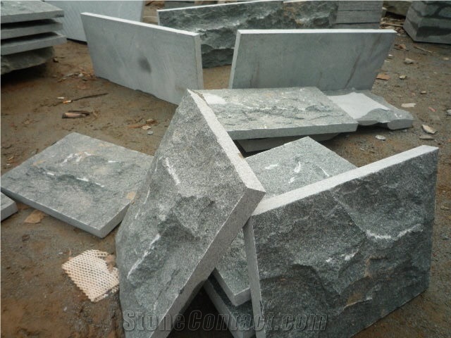 G612 Granite Mushroom Stone, G612 Green Granite Mushroom Stone