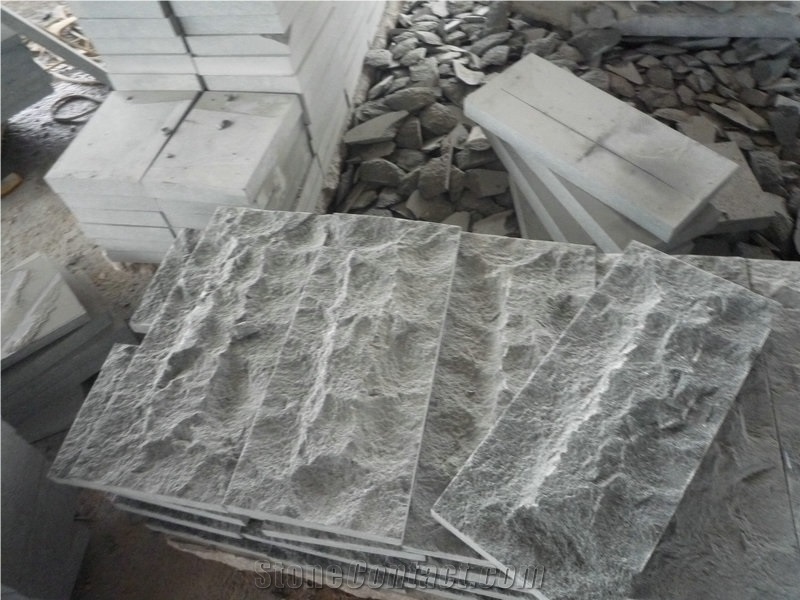 G612 Granite Mushroom Stone, G612 Green Granite Mushroom Stone