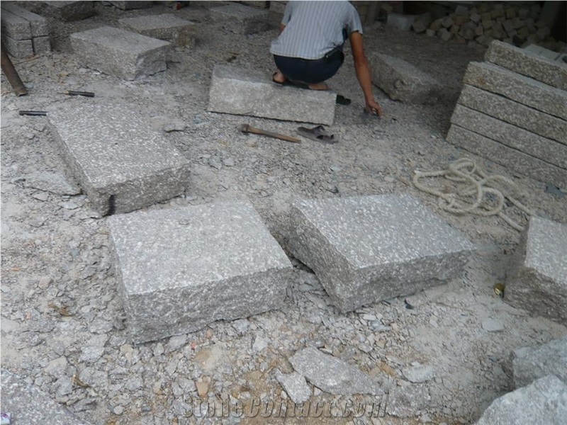G648 Red Granite Paving Stone