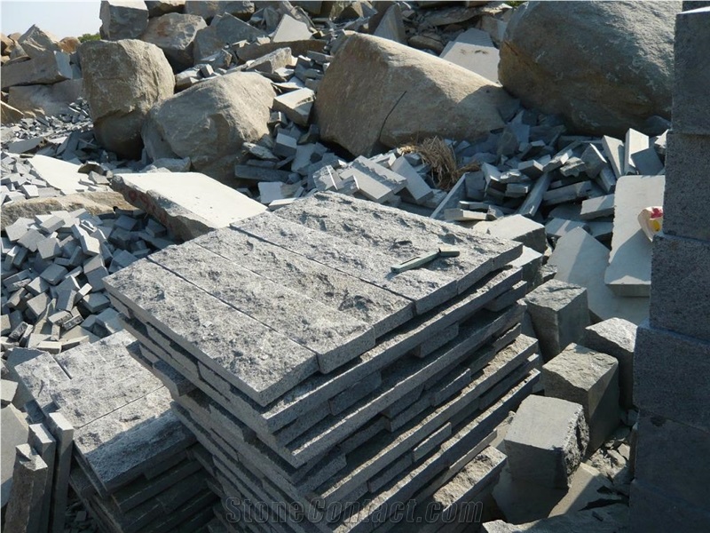 G654 Wall Stone, Sesame Grey, G654 Black Granite Wall