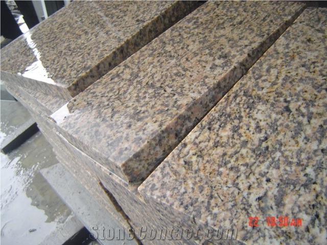 Tiger Yellow Granite Steps
