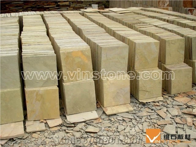 Yellow Slate Tiles