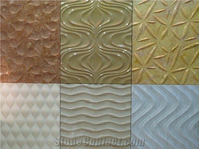 Marble Cnc Wall Panel 3d Walling