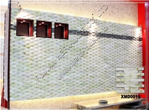 Green Jade Mosaic Tiles(XMD001G), Jade Green Marble Mosaic