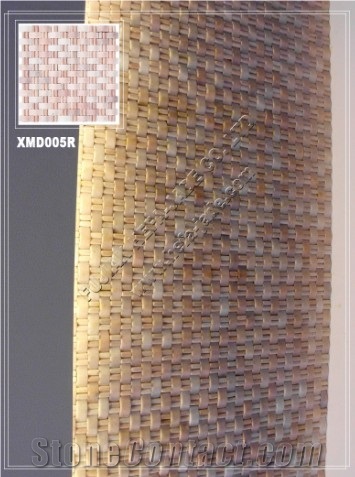 Rose Red Mosaic Tile(XMD005R)