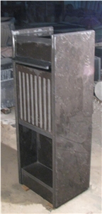 Blue Limestone Letter Box