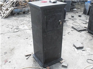 Blue Limestone Letter Box