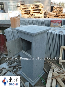 Bluestone Mailbox, Grey Blue Stone Mailbox Bluestone Mailbox, Grey Blue Stone Mailbox