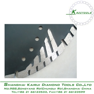 Hot Press Diamond Saw Blade with Wave Protected Te