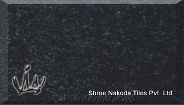 Irish Black Granite Tile, India Black Granite