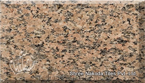 Korana Pink Granite Tile, India Pink Granite