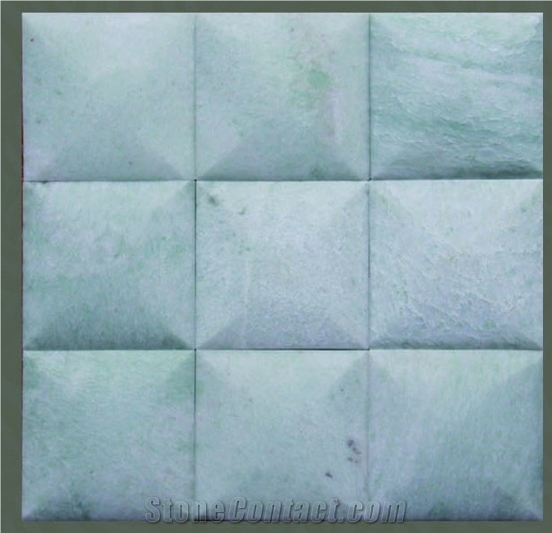 Green Jade Marble Mosaic