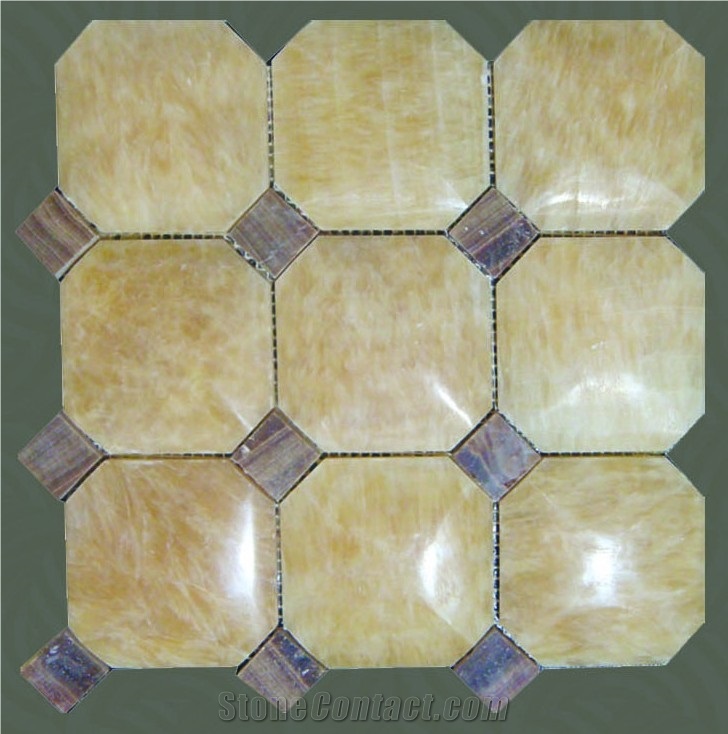 Yellow Onyx Mosaic