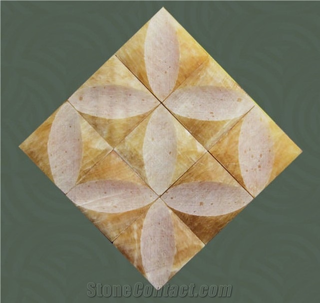 Yellow Onyx Mosaic