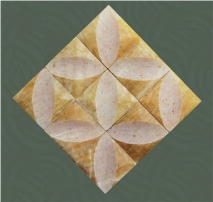 Yellow Onyx Mosaic