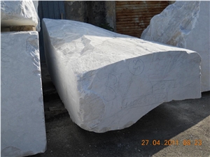 Bianco Carrara Marble Block,Italy White Marble
