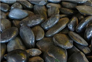 Polished Black Pebble