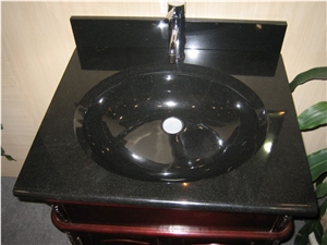 Black Granite Vanity Top