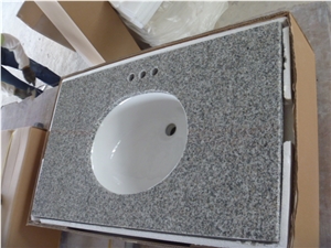G623 Granite Vanity Top,China Grey Granite Vanity Top