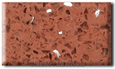 Quartz Stone Red Crystal